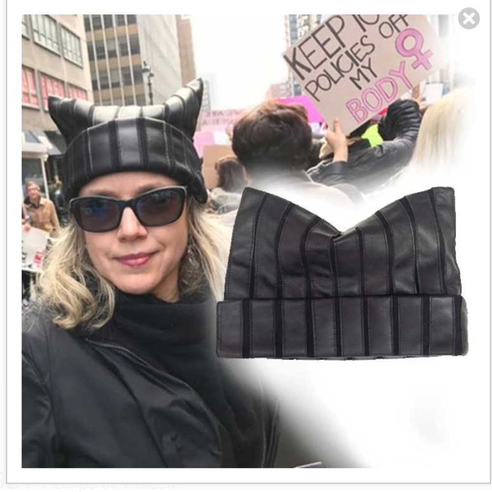 Carla Dawn Behrle NYC leather hat